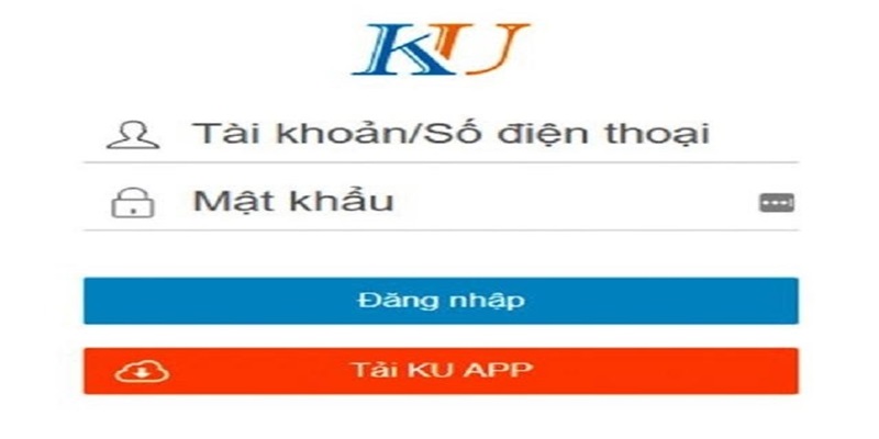 Đăng nhập kubet bằng tên và mật khẩu