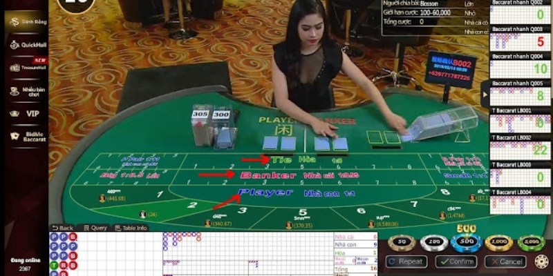 Không nên mạo hiểm với cửa hòa Baccarat vì rủi ro cao